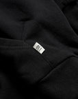 Zip Hood - Black