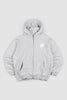 Zip Hood - Snow Marle