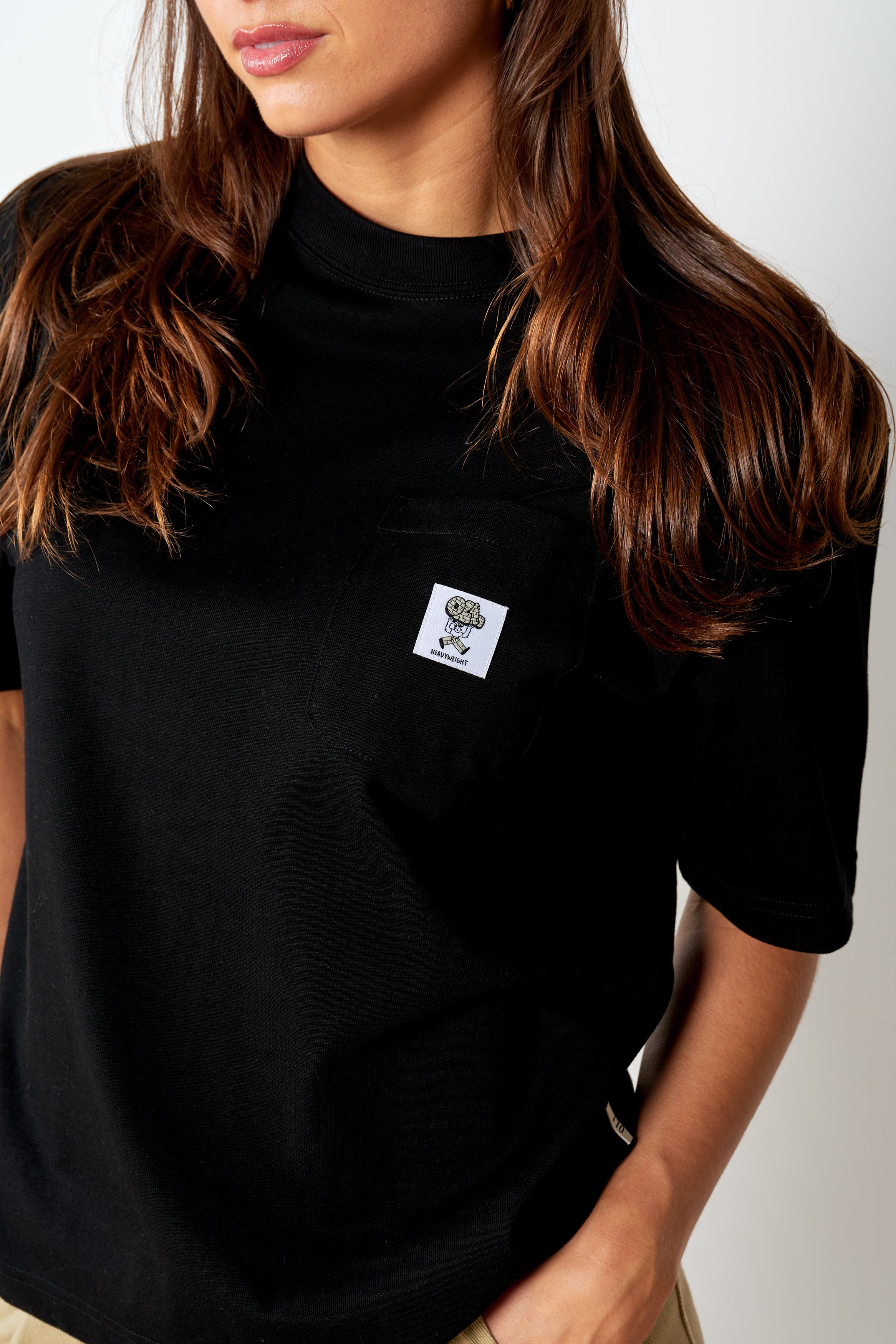 Heavyweight Pocket T - Black