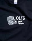 Bait & Tackle Back Print T - Navy