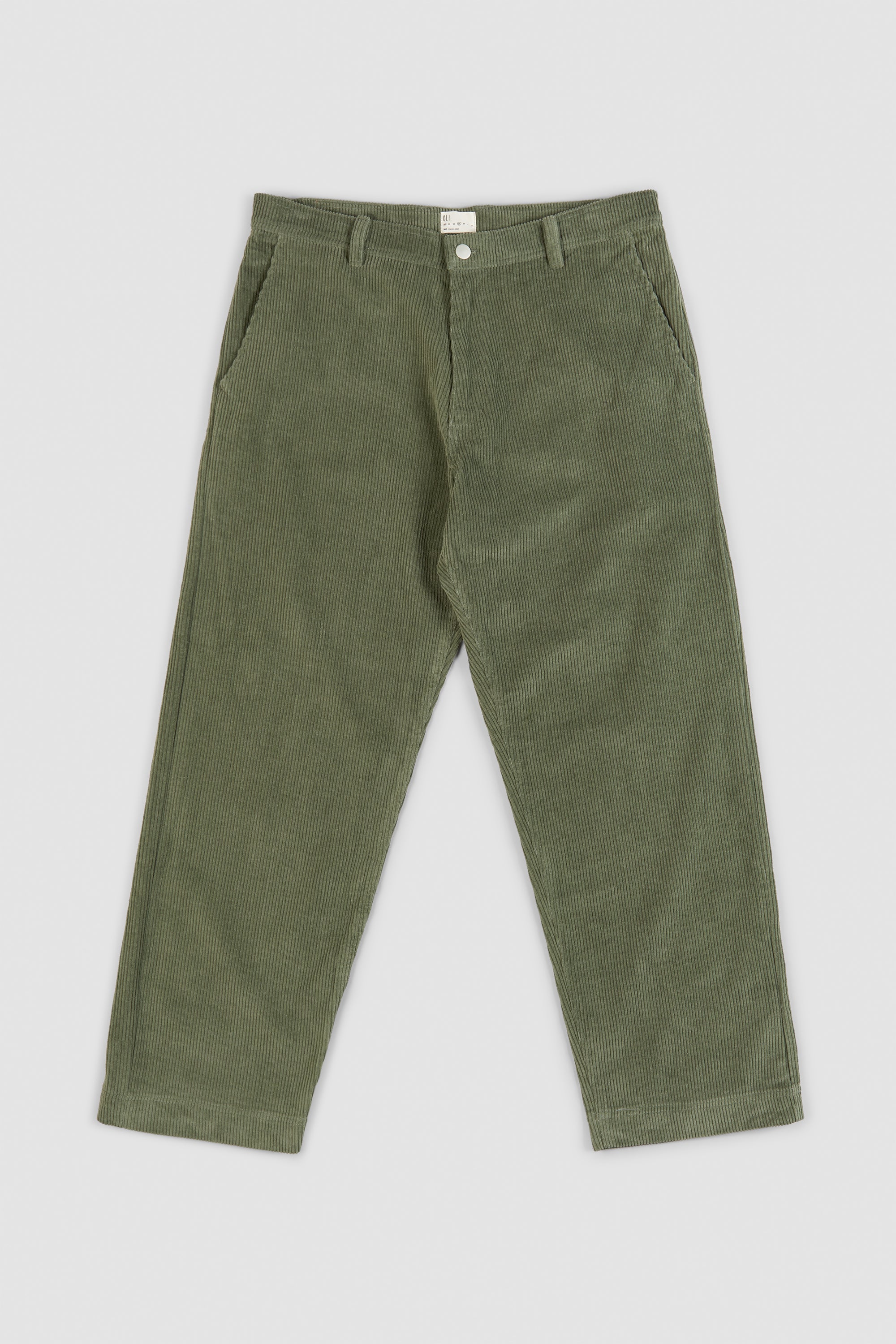 Wide Corduroy Pant - Olive