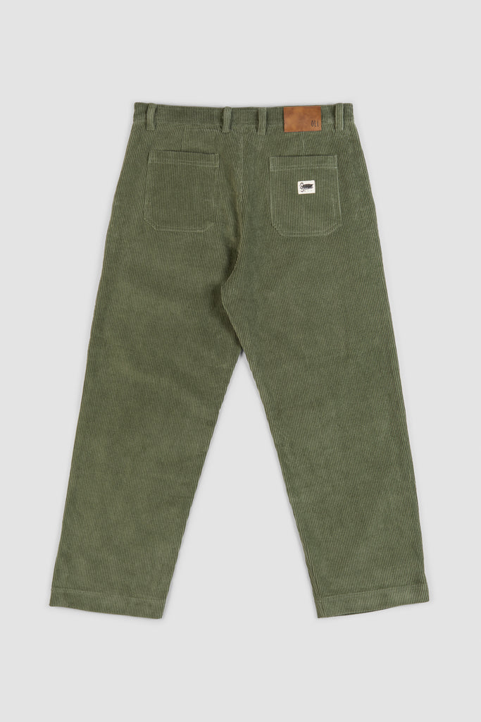 Wide Corduroy Pant - Olive
