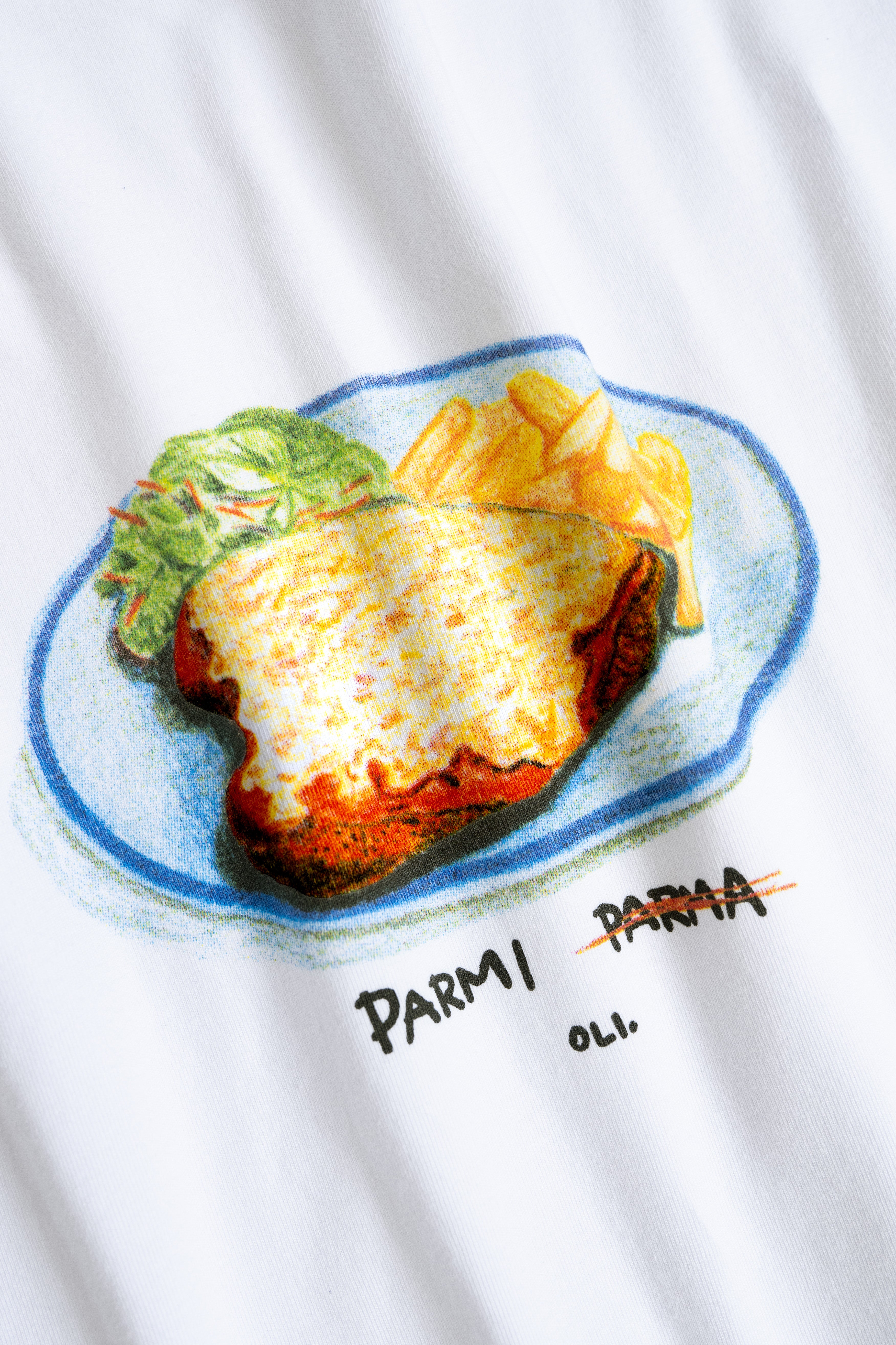 Parmi T - White - Oli.