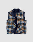 Reversible Polar Fleece Vest - Navy