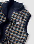 Reversible Polar Fleece Vest - Navy