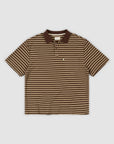 Woven Polo - Choc