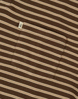 Woven Polo - Choc