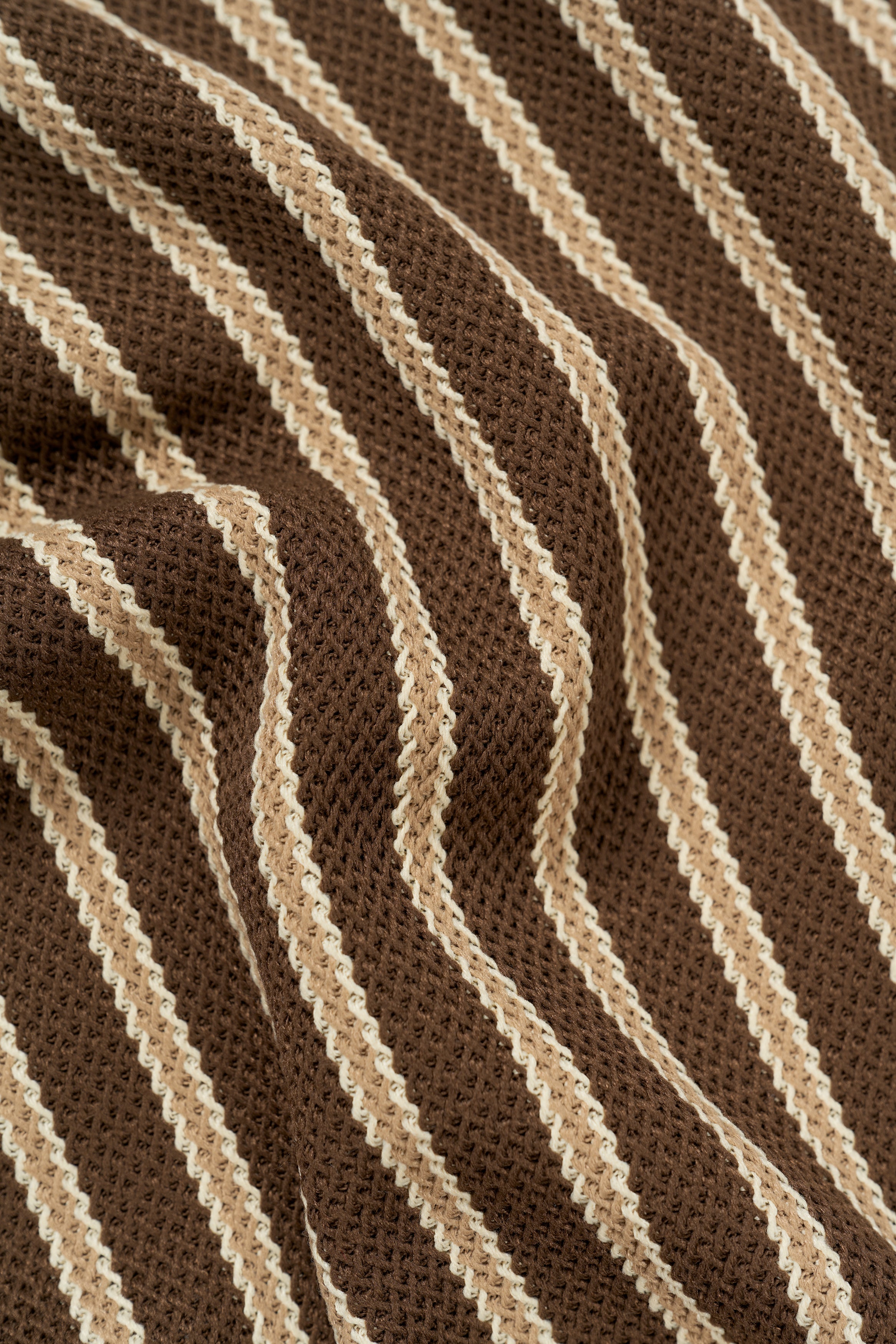 Woven Polo - Choc