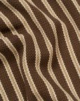 Woven Polo - Choc