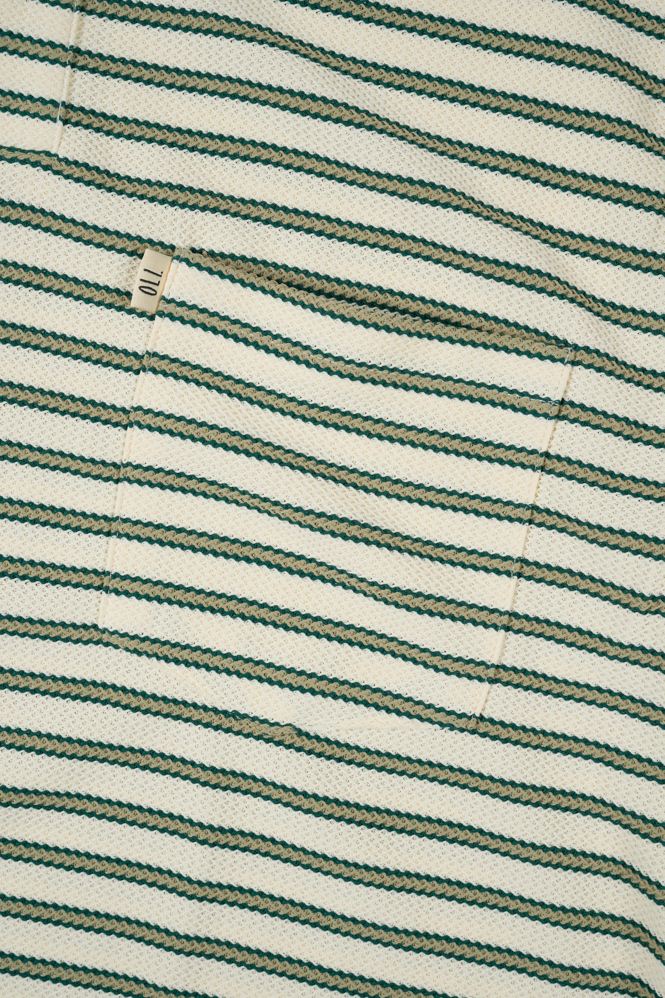 Woven Polo - White