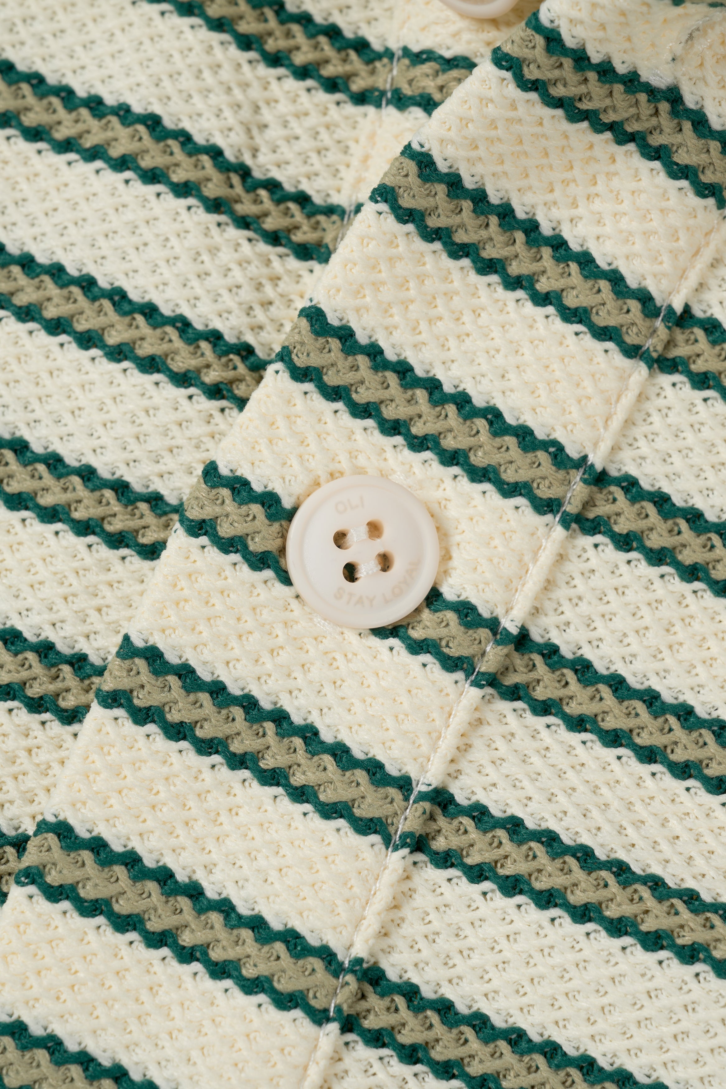 Woven Polo - White