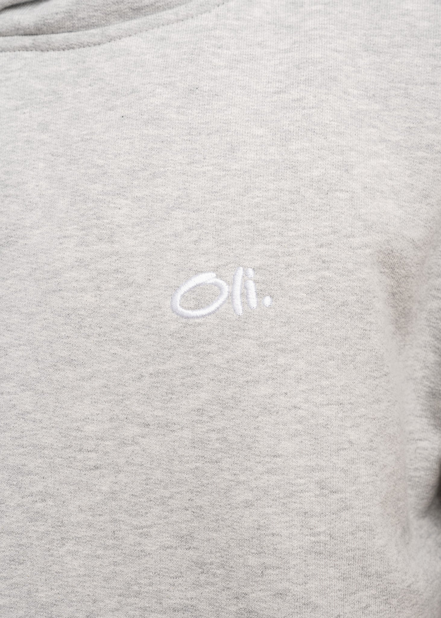 Embroidered Signature Hood - Snow Marle