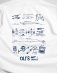 *IMPERFECT* Bait & Tackle Back Print T - White
