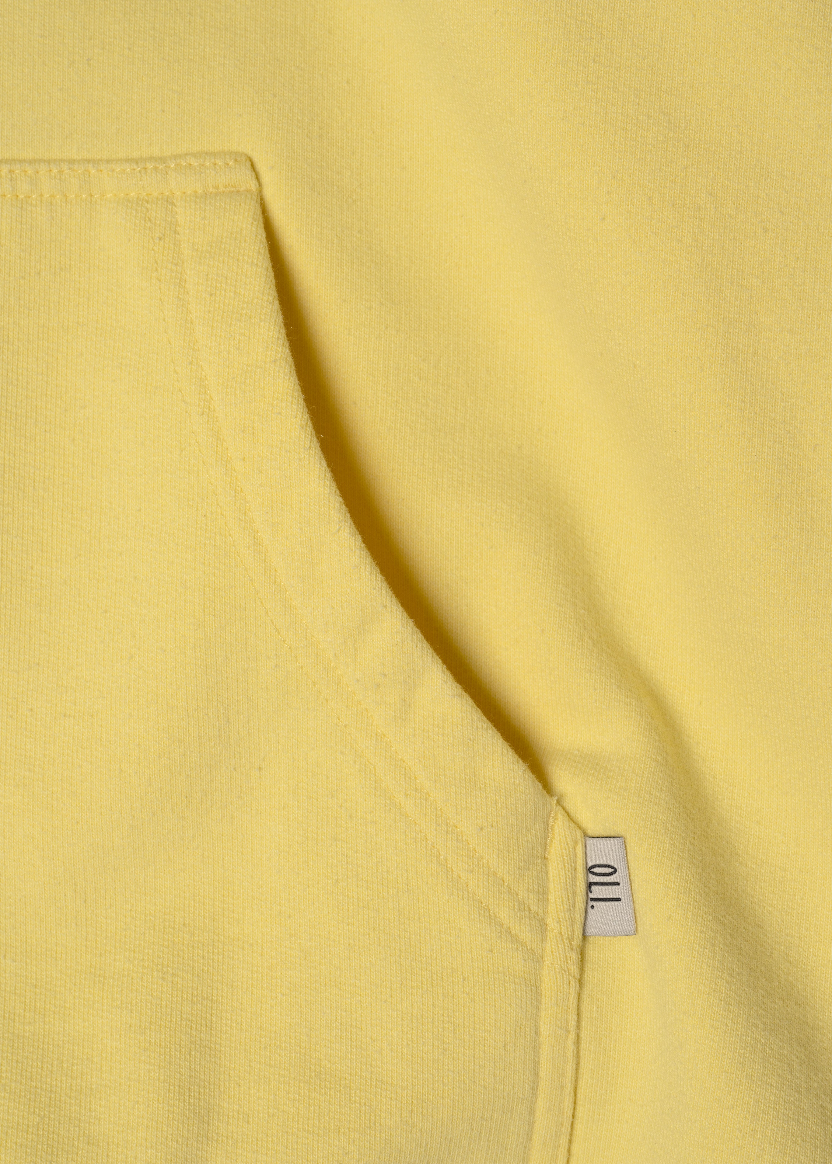 Embroidered Signature Hood - Lemon
