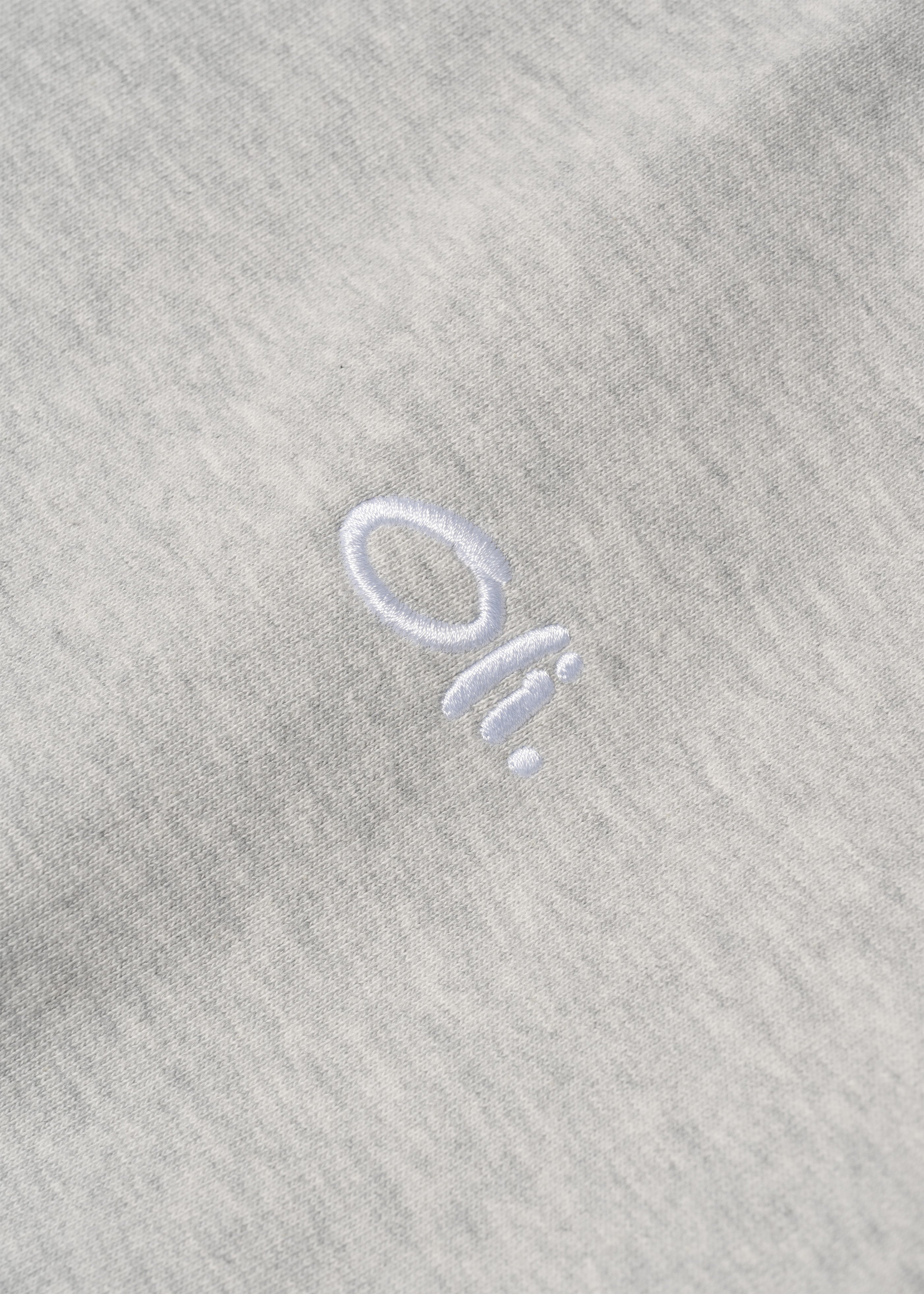 Embroidered Signature Hood - Snow Marle