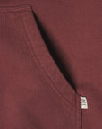 Embroidered Signature Hood - Brick
