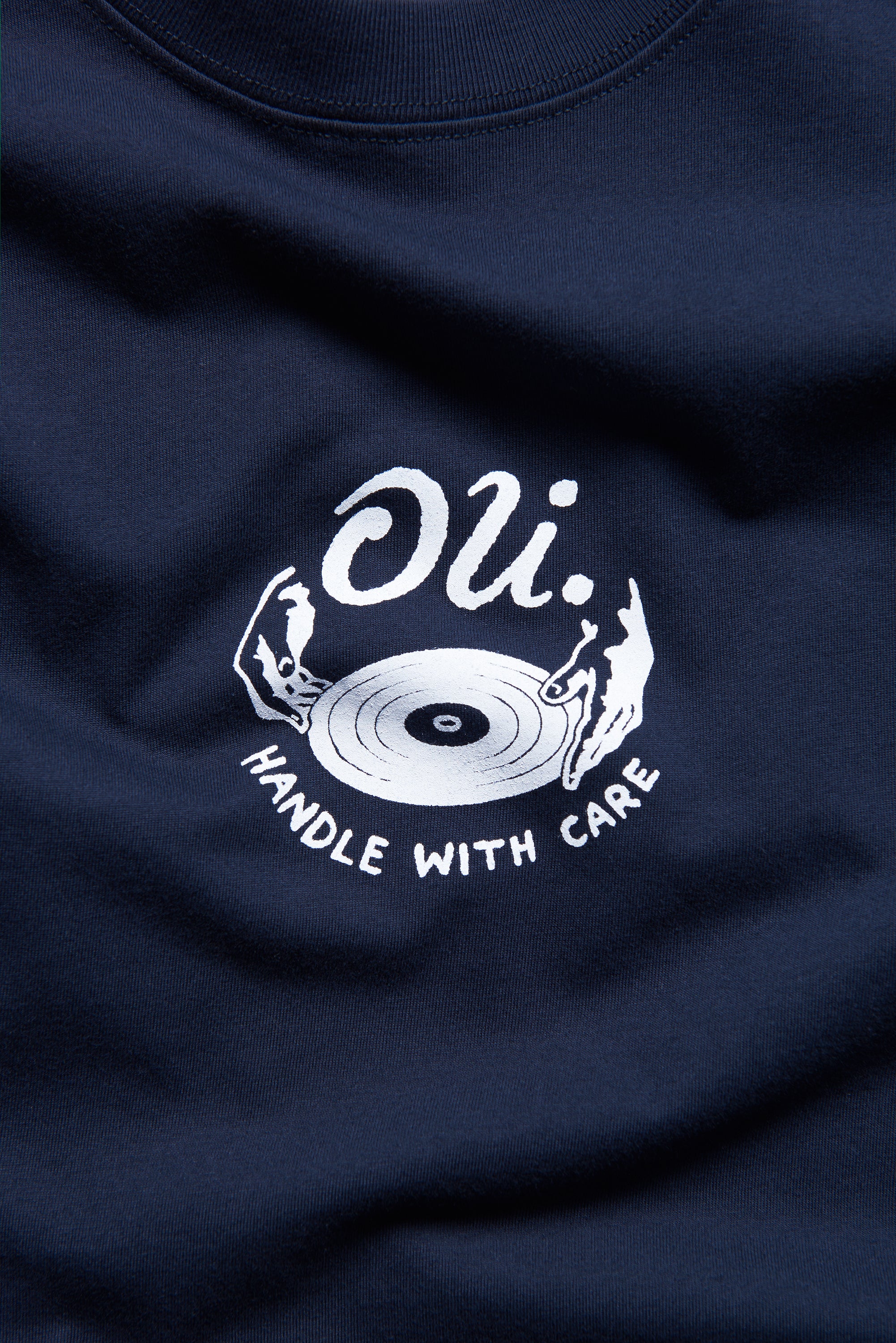 Handle With Care T - Navy