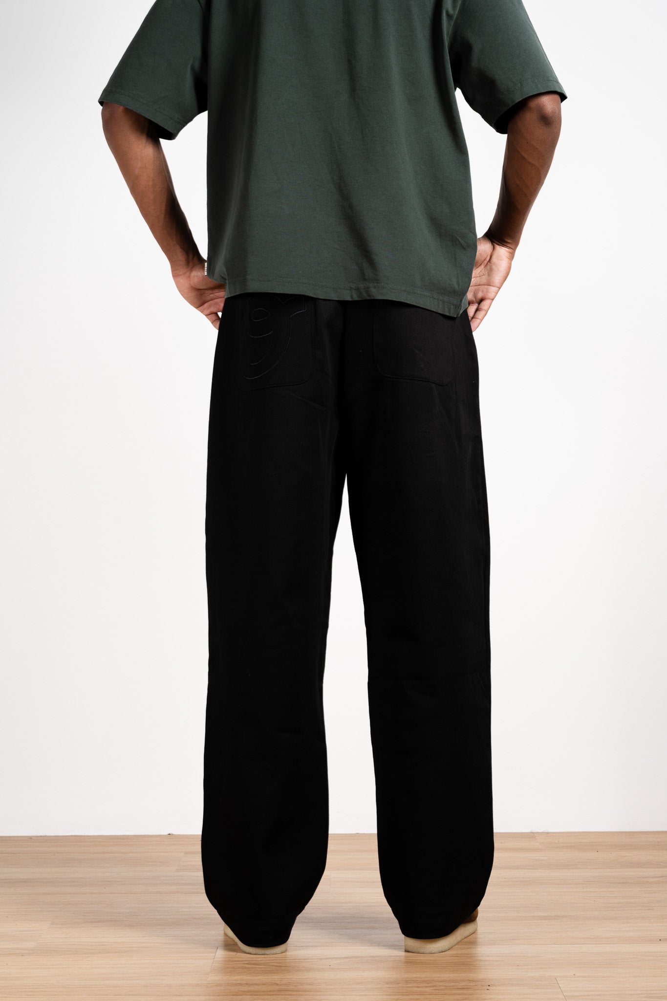 Pleated Pant - Black