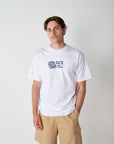 Bait & Tackle Back Print T - White