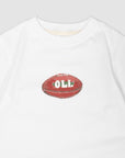 Footy Kids T - White