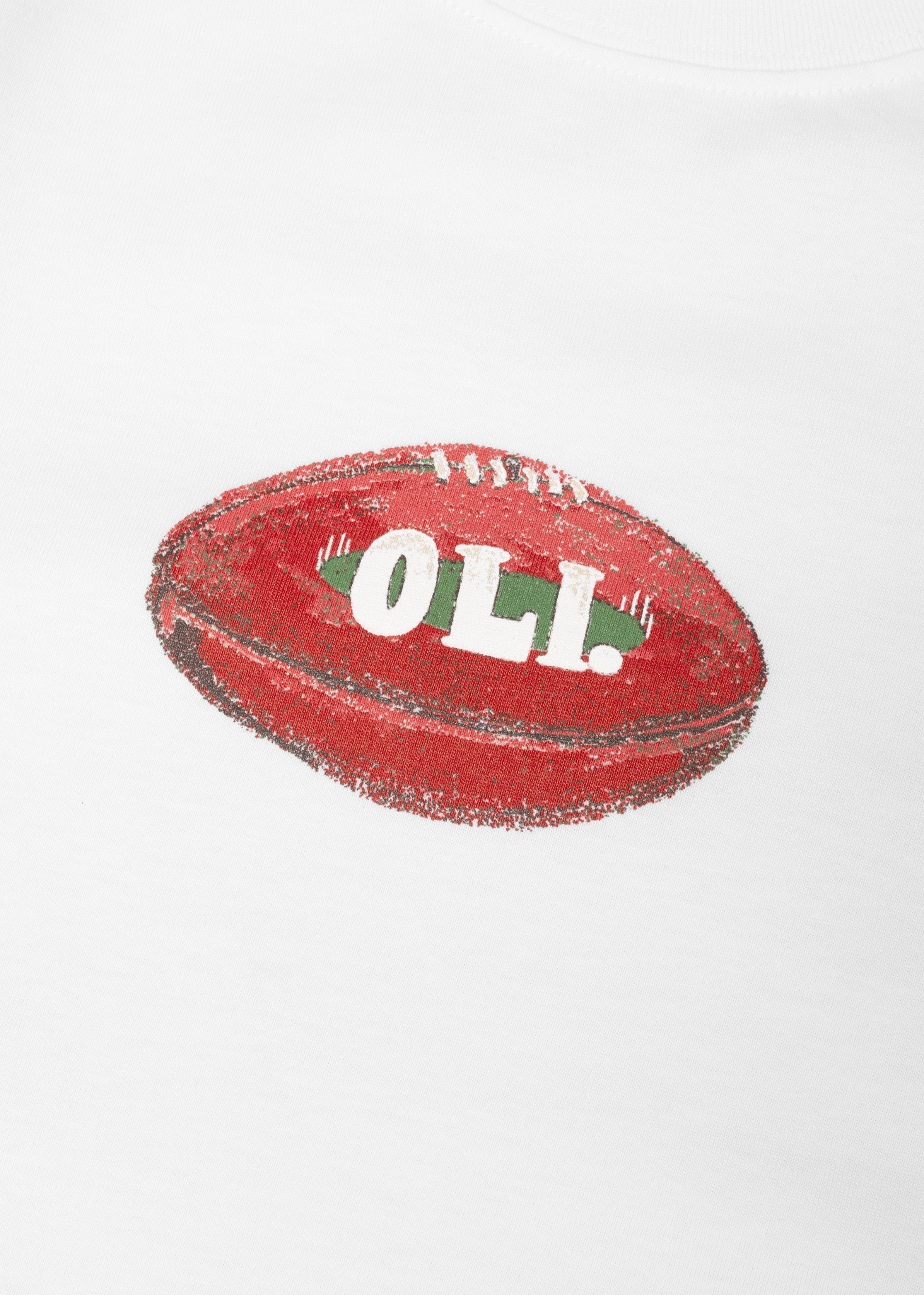 Footy Kids T - White