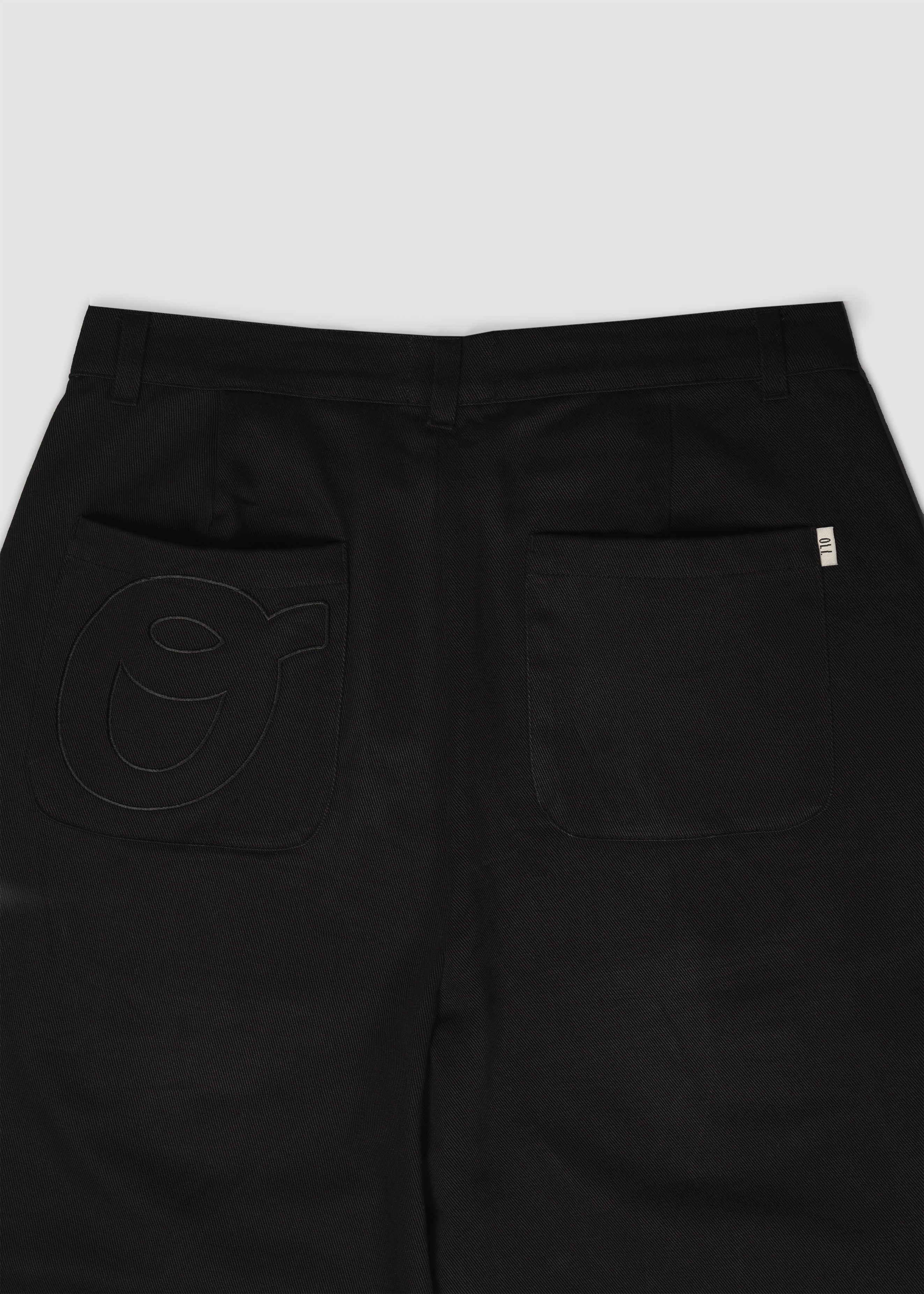 Pleated Pant - Black