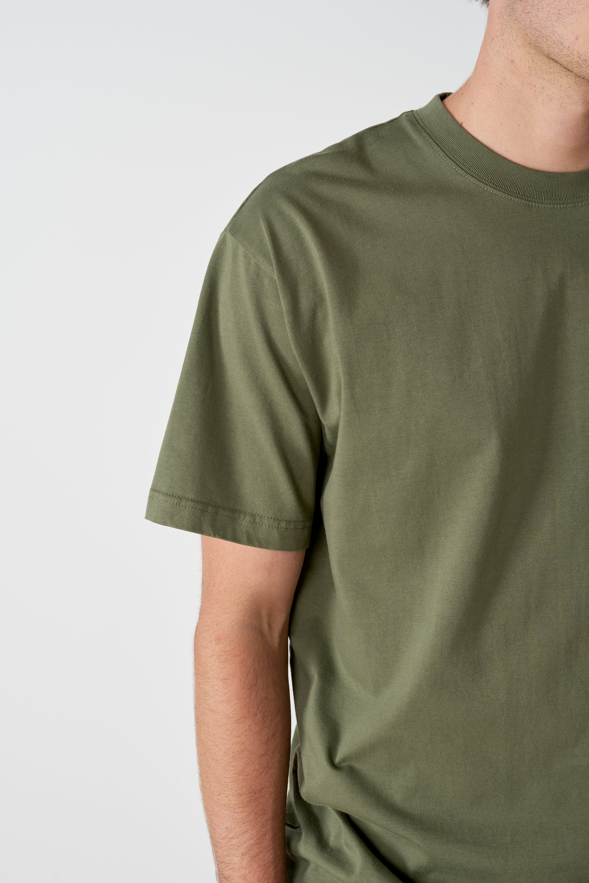 Premium Oli Blank T - Olive