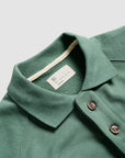 French Terry Duck Polo - Green