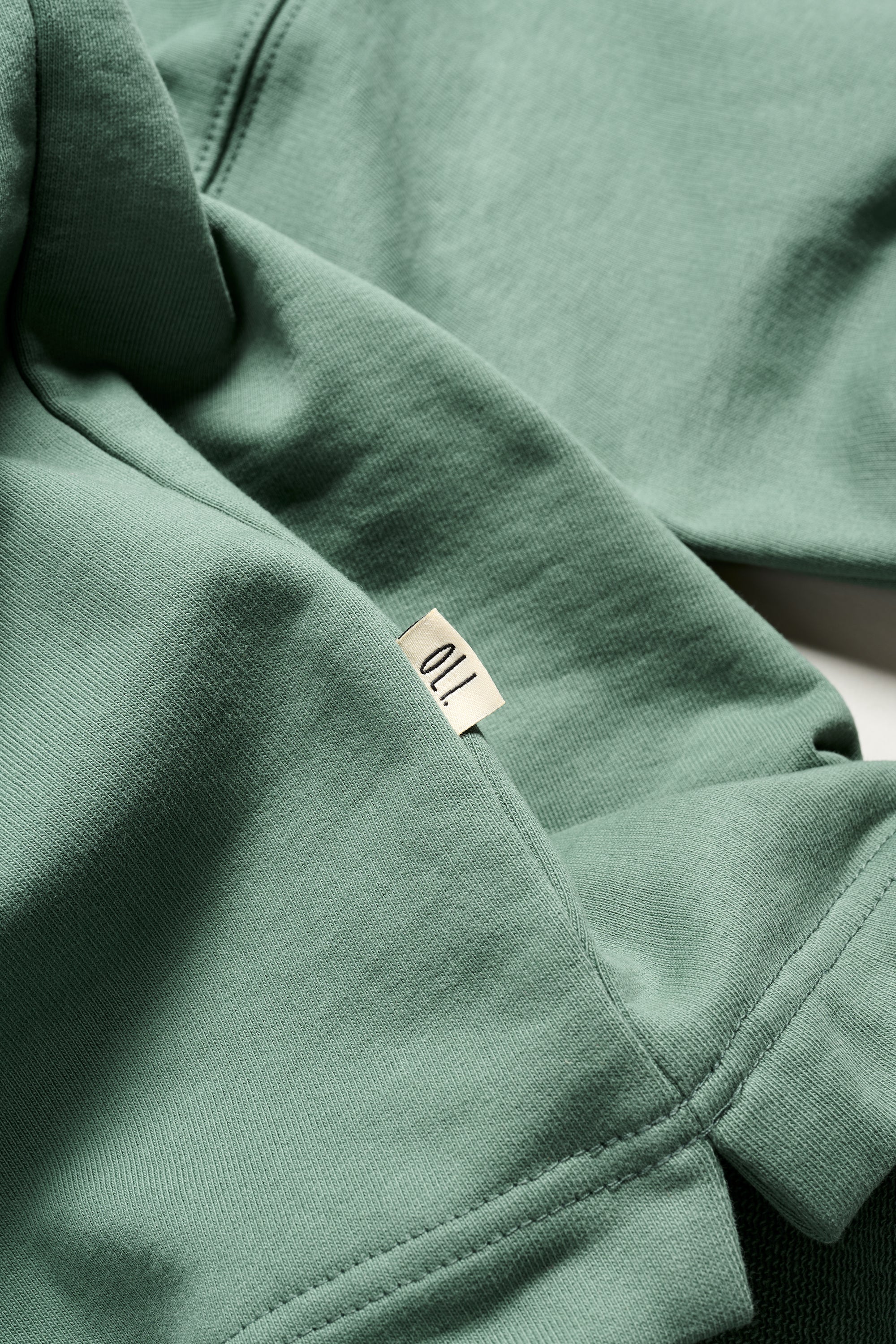 French Terry Duck Polo - Green