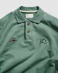 French Terry Duck Polo - Green