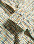 Waffle Long Sleeve Button Up