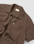 Leisure Button Up - Brown