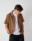 Breeze Button Up - Clay