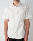 Oxford Button Up - White