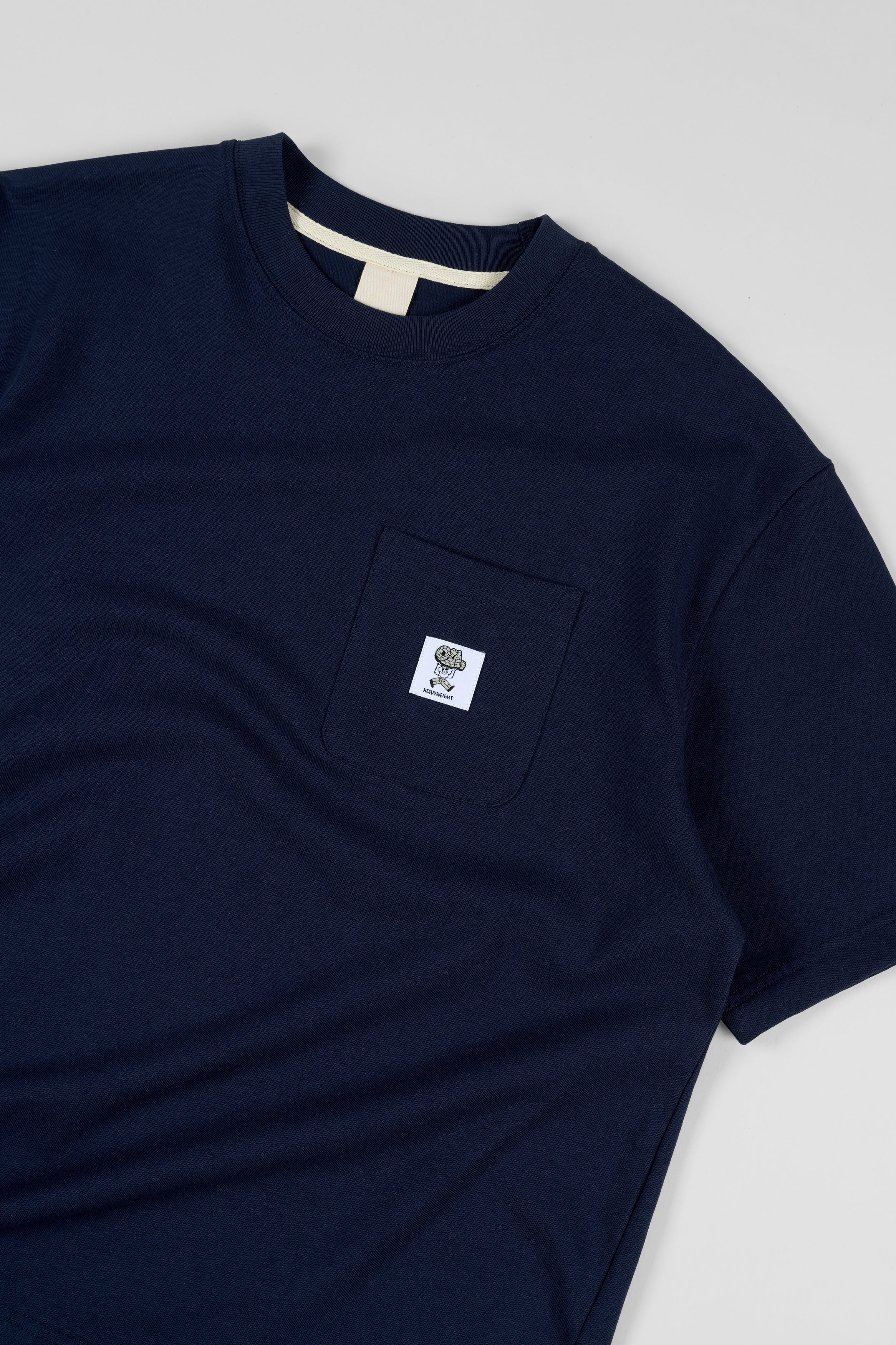 Heavyweight Pocket T - Navy
