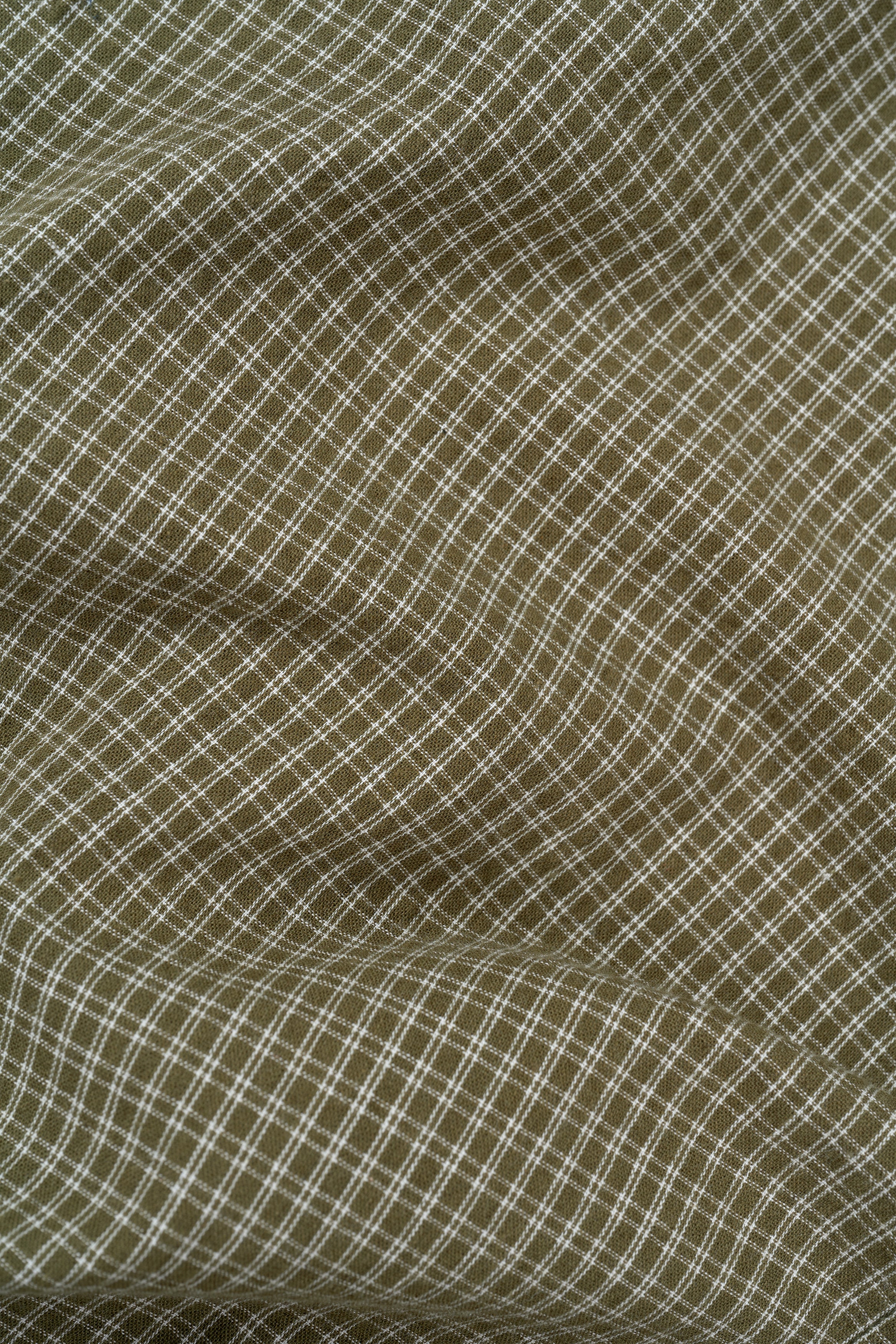 Textured Button Up - Olive