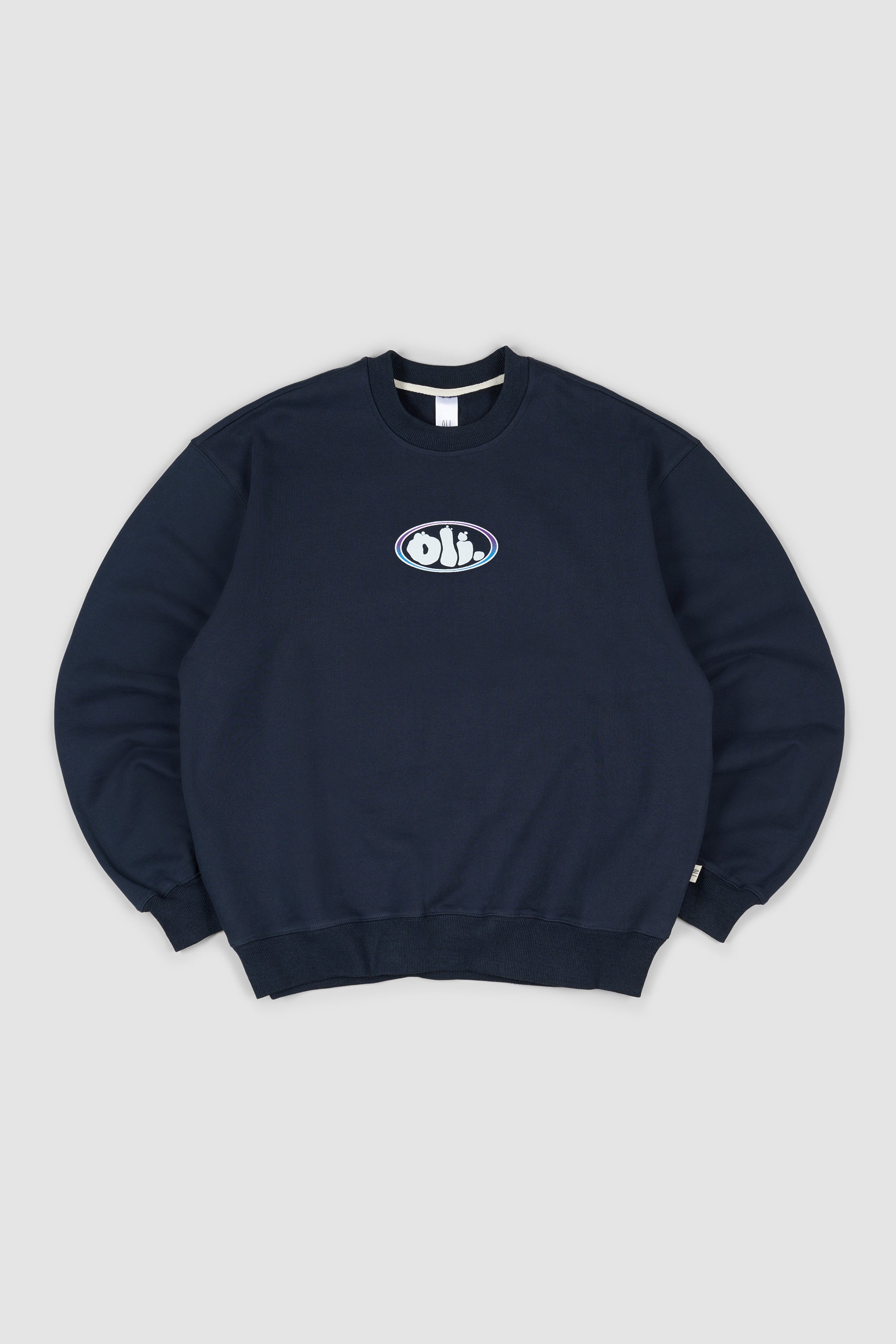 Fluid Logo Pullover - Navy