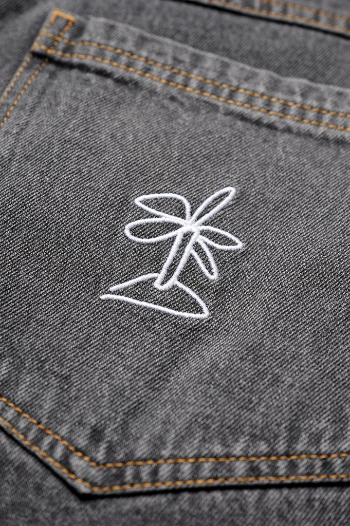 Coastal Jorts - Washed Black