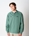 French Terry Duck Polo - Green