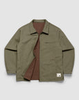 Reversible Kelpie Jacket - Brown/Olive