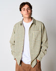 Waffle Long Sleeve Button Up