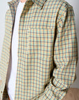 Waffle Long Sleeve Button Up