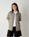 Breeze Button Up - Sage