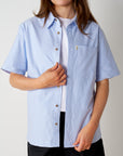 Oxford Button Up - Sky