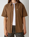 Breeze Button Up - Clay