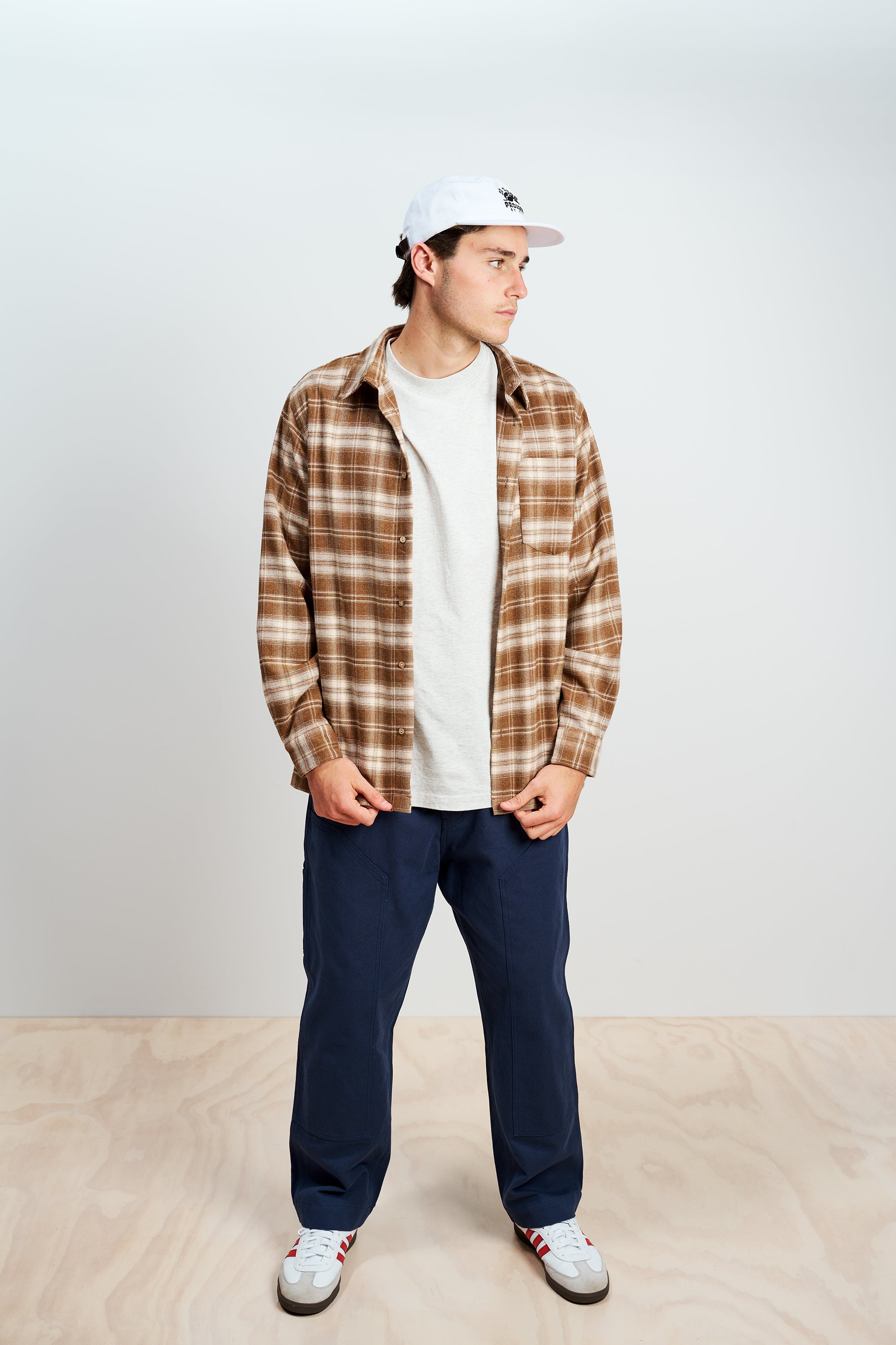 Flannel Overshirt - Wheat