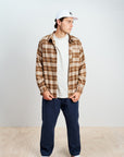 Flannel Overshirt - Wheat