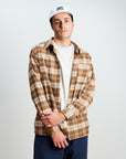 Flannel Overshirt - Wheat