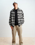 Flannel Overshirt - Coal