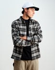 Flannel Overshirt - Coal